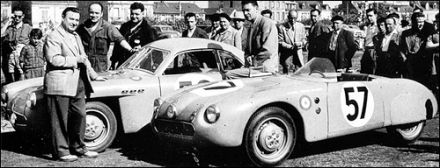 René Bonnet i Elie Bayol - D.B. Barquette Panhard.